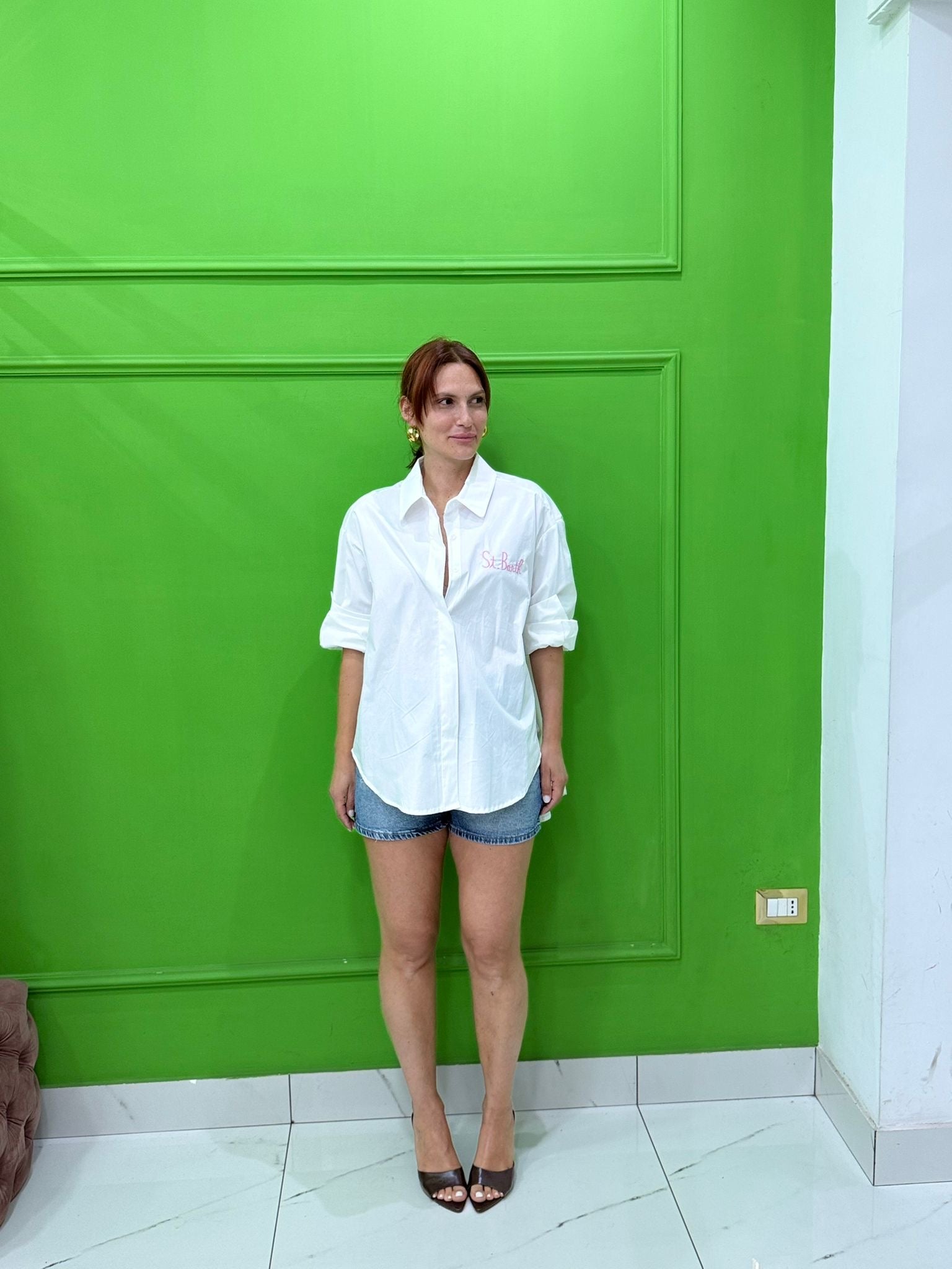Camicia St Barth bianca