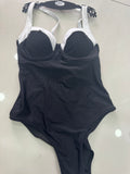 Costume Selly nero e bianco