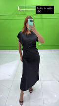 Abito Satin nero