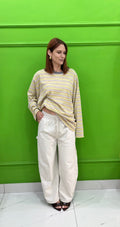 Pantalone Delia beige