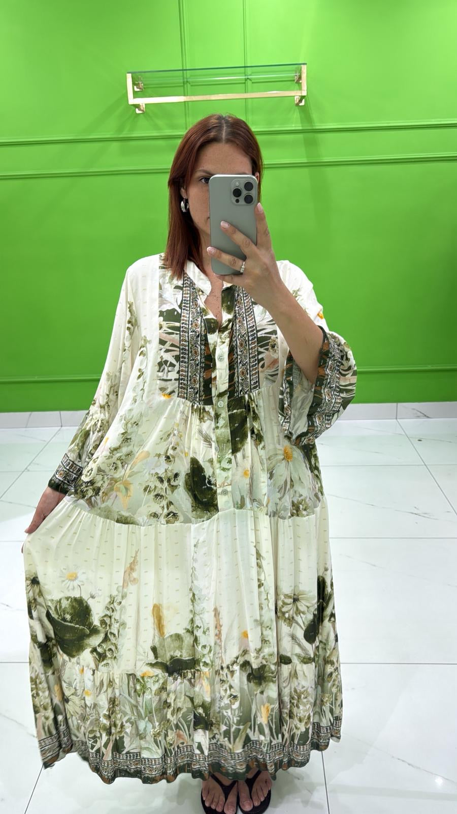 Abito Ilenia verde