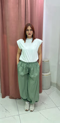 Pantalone Mina verde