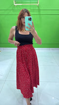 Gonna Fiore rossa