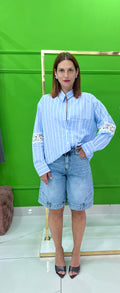 Camicia Ameli celeste