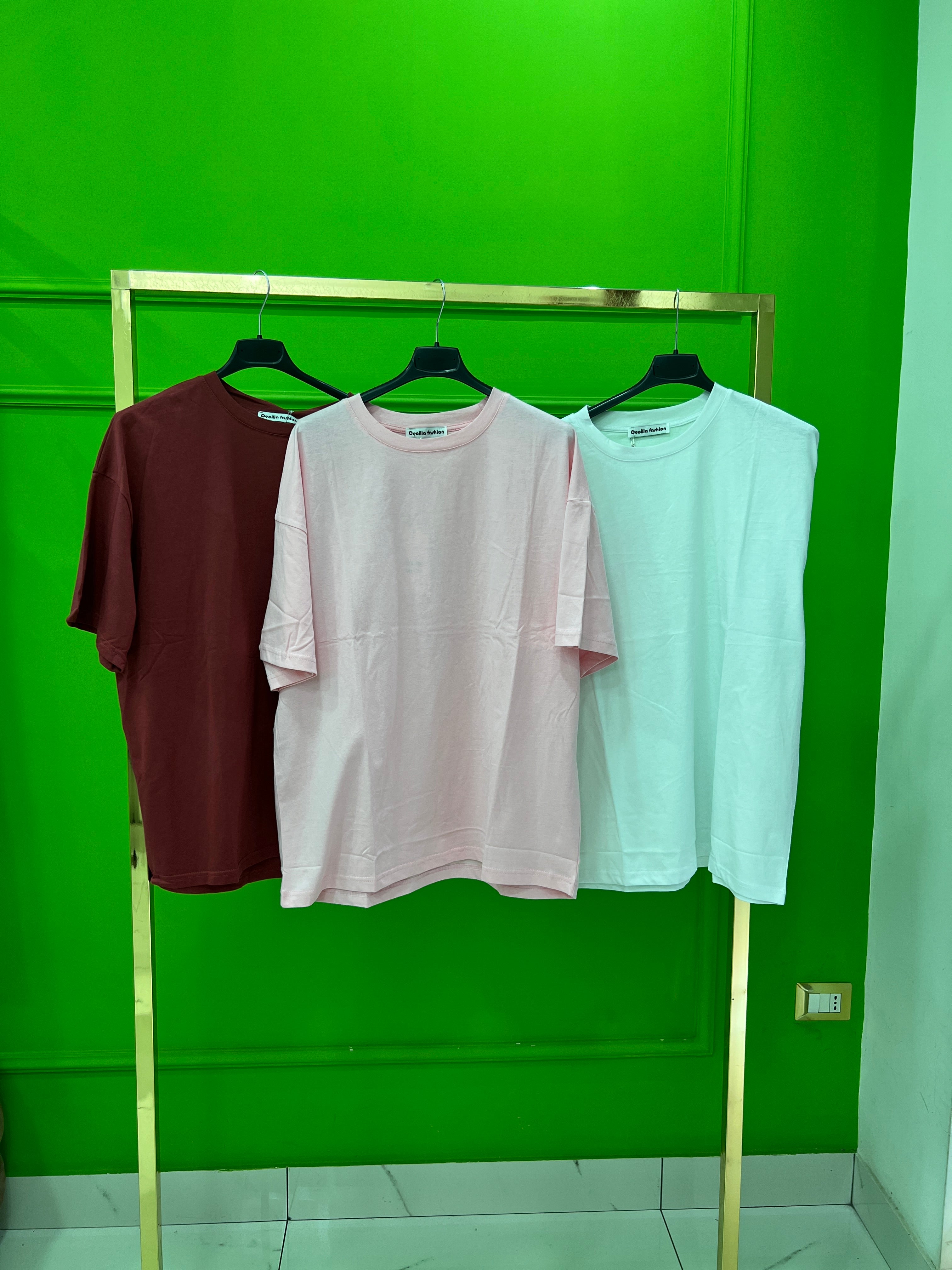 Maglia Basic over vari colori