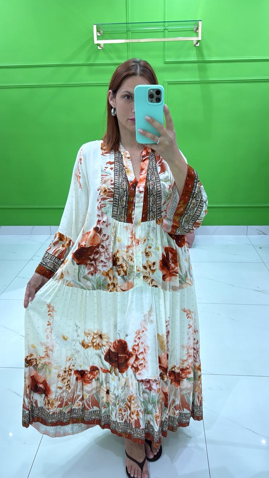 Abito Ilenia arancio