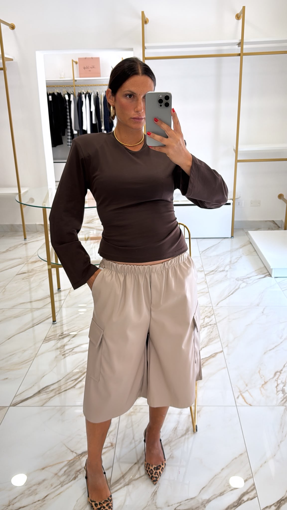 Bermuda Noemi crema