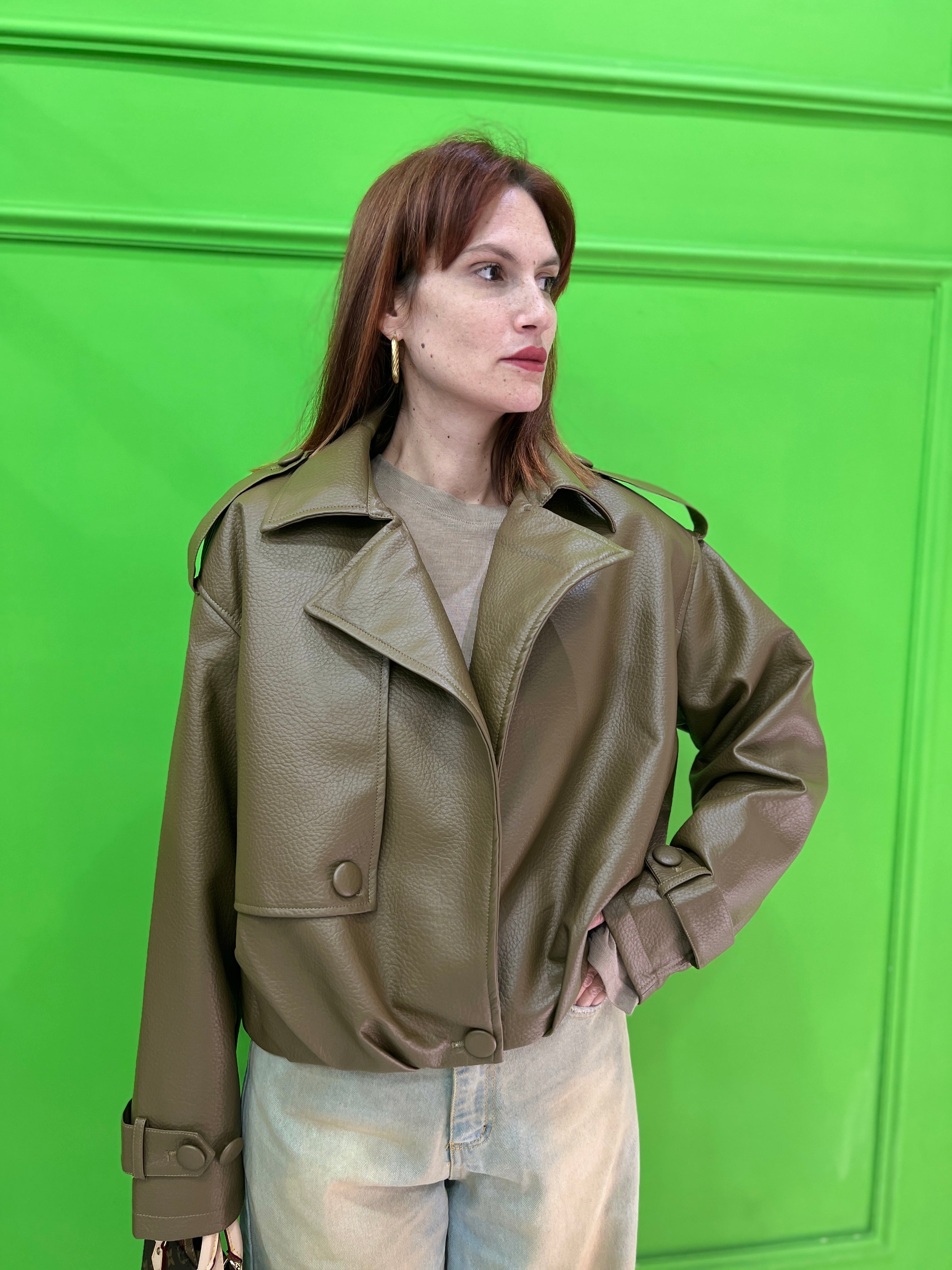 Bomber Sasha Verde oliva