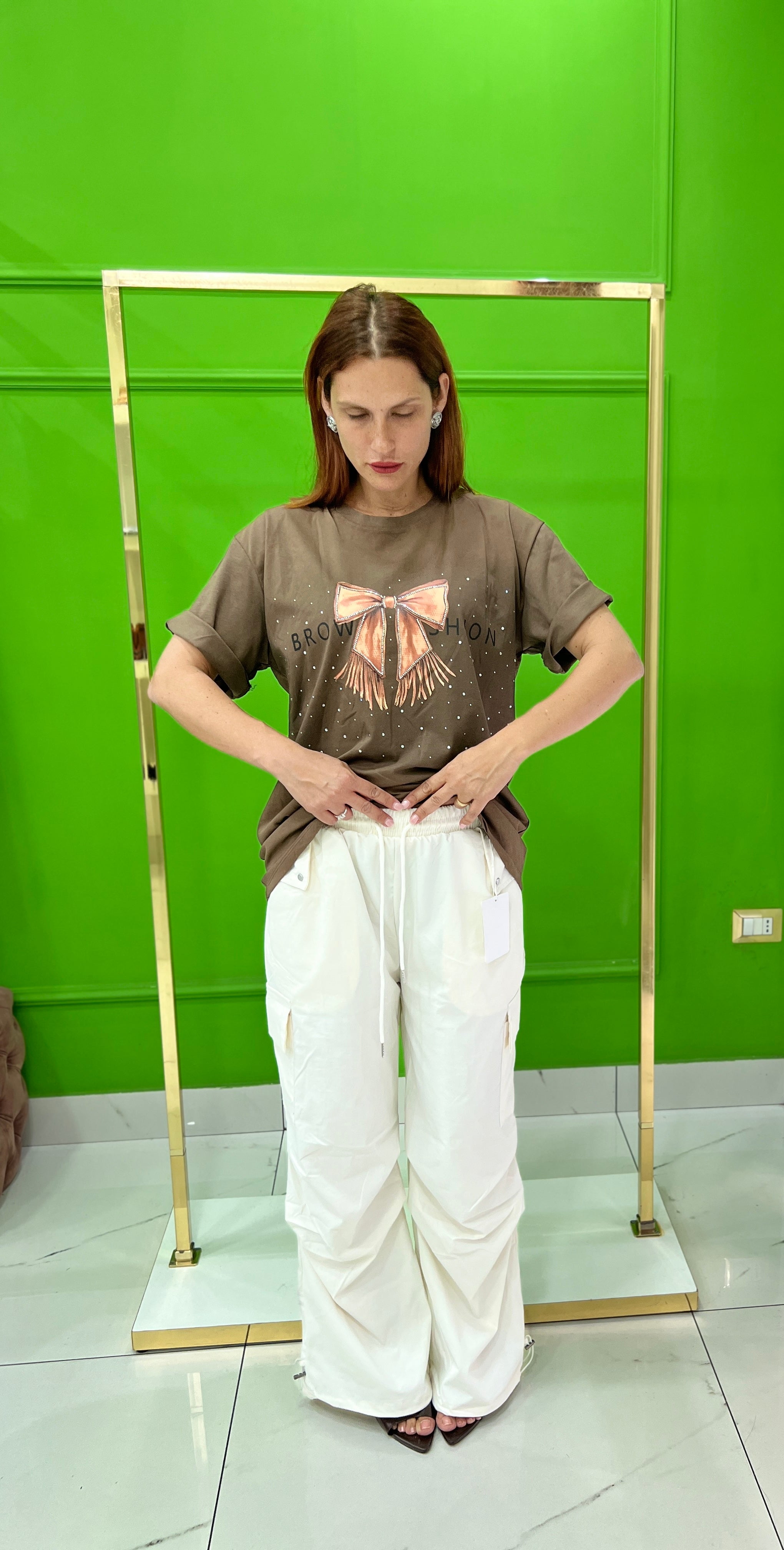 Pantalone Giada Panna