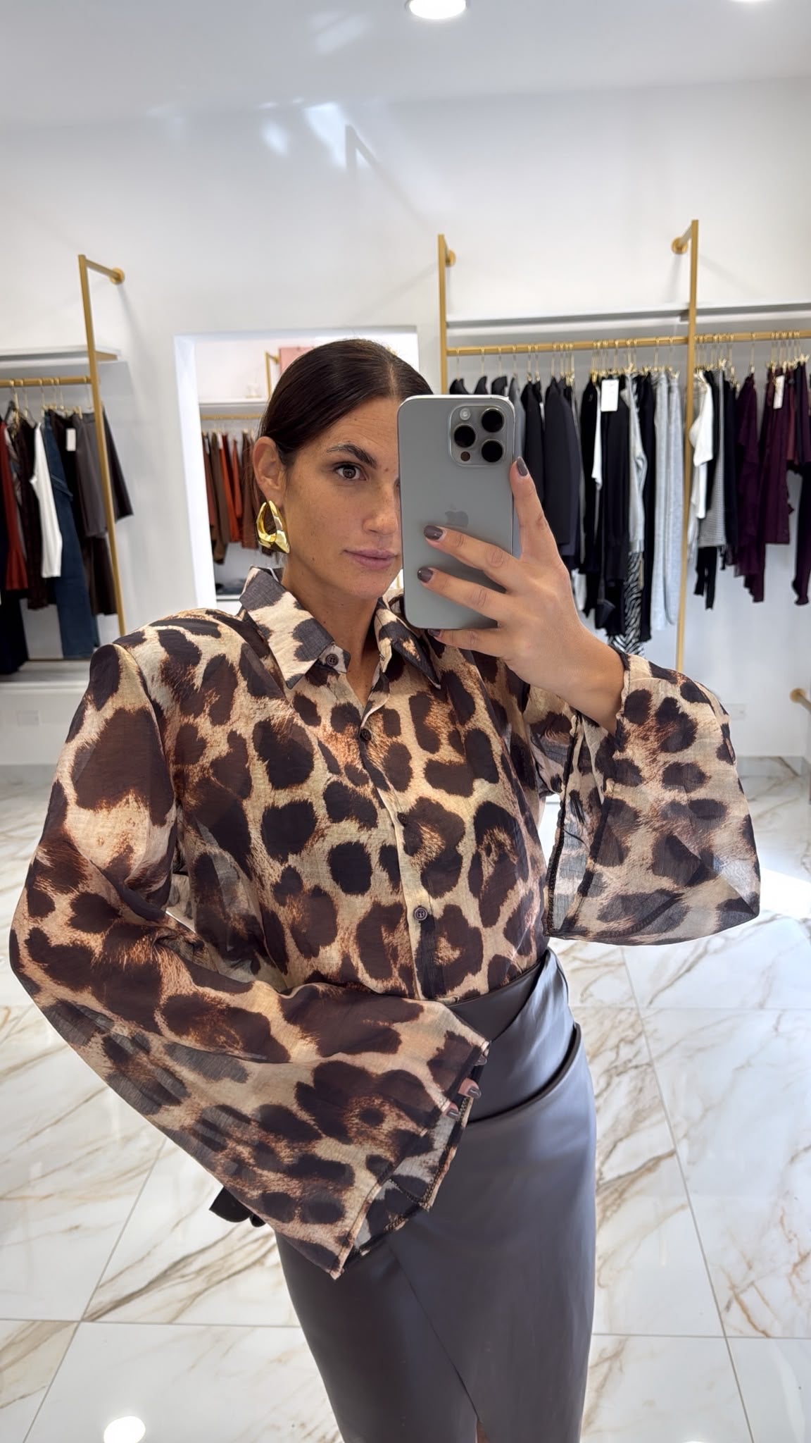 Camicia Animalier