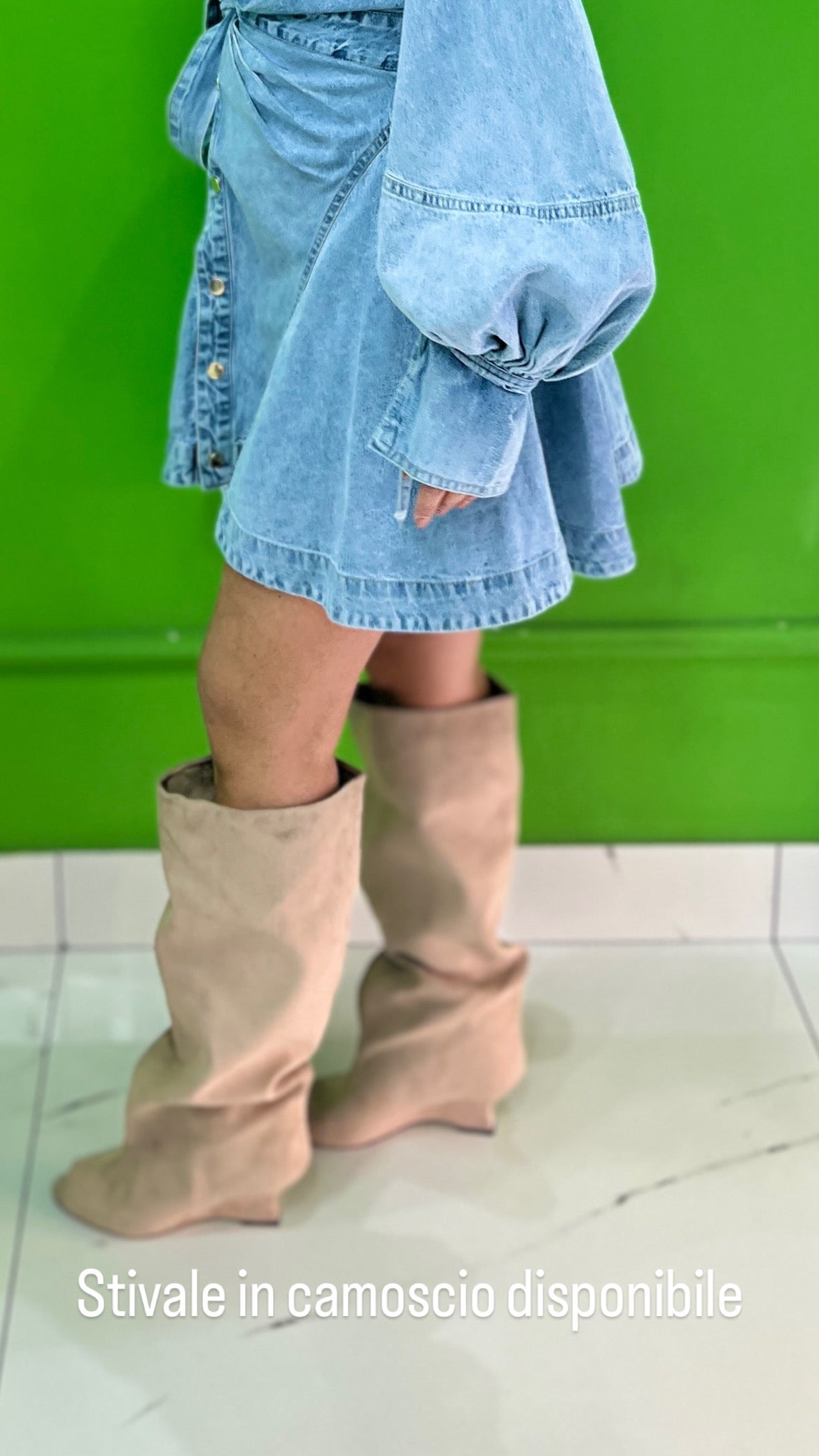 Stivale Beige