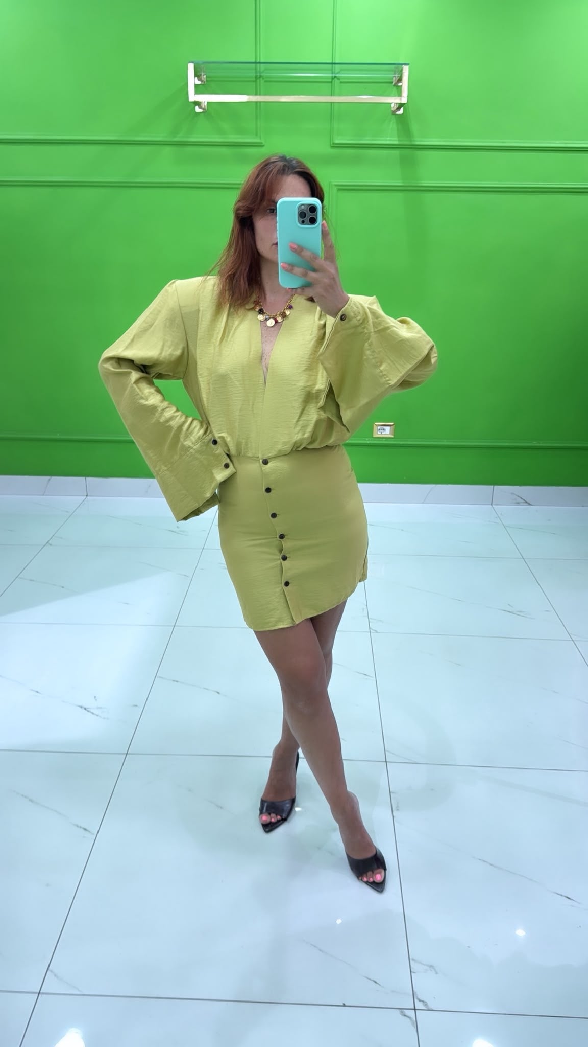 Abito Jennifer Lime