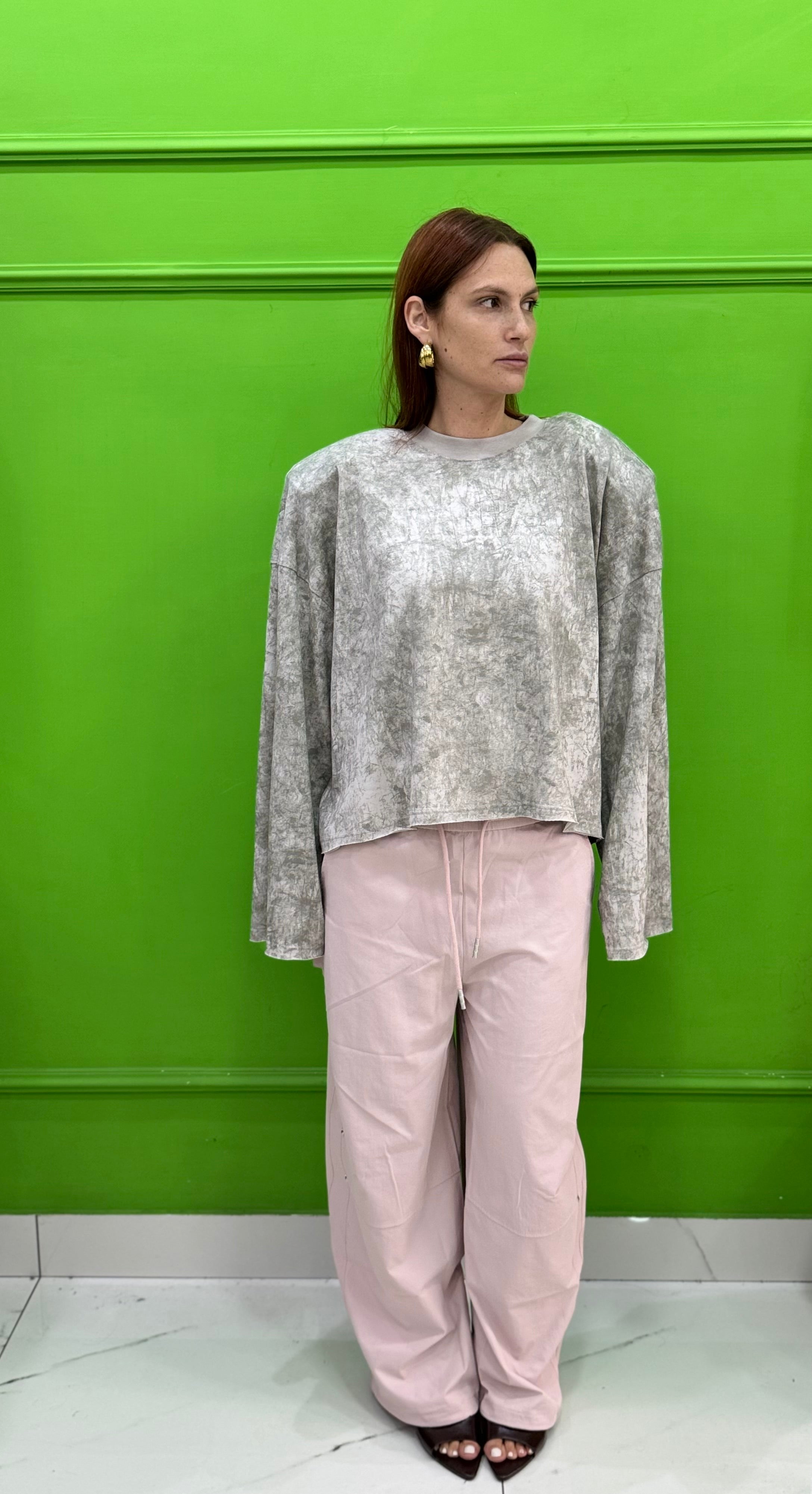 Pantalone Delia rosa