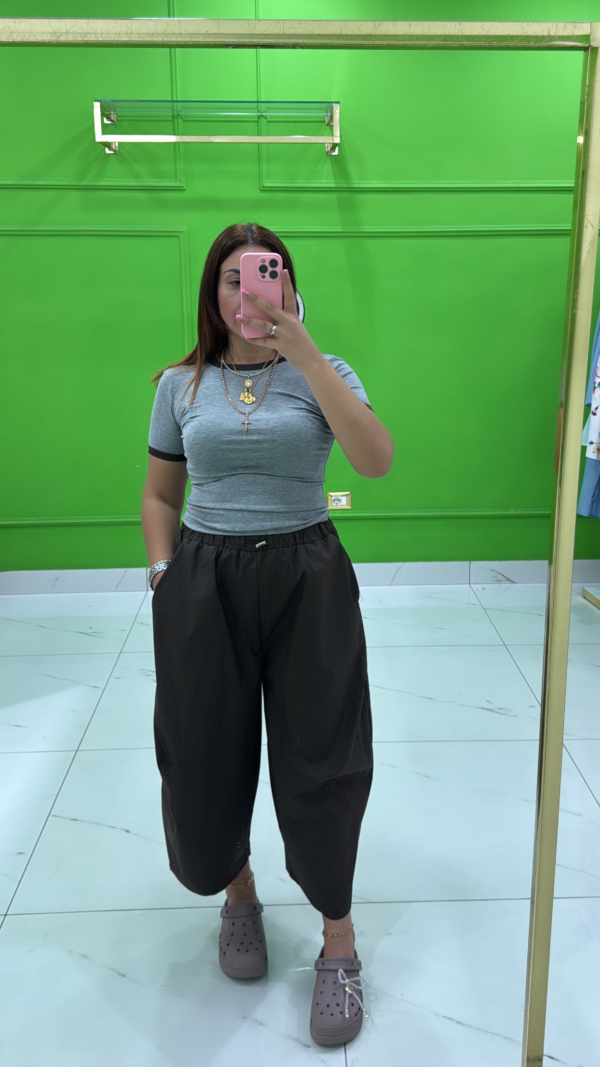 Pantalone Daria moka