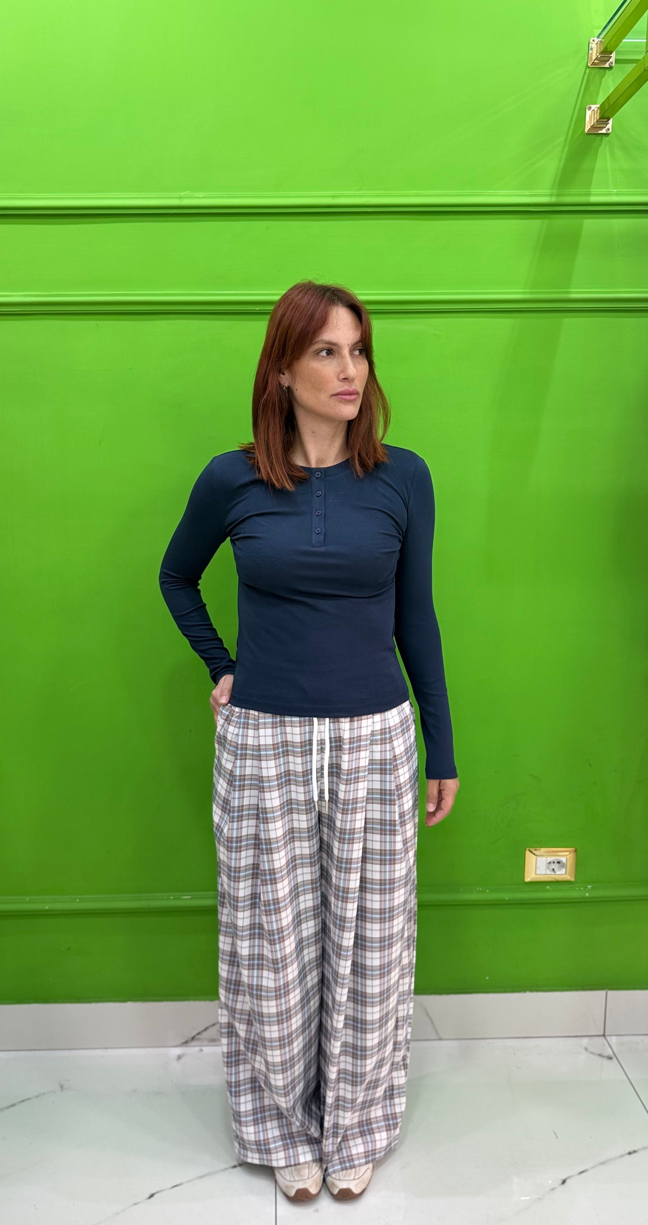 Pantalone Dafne Celeste
