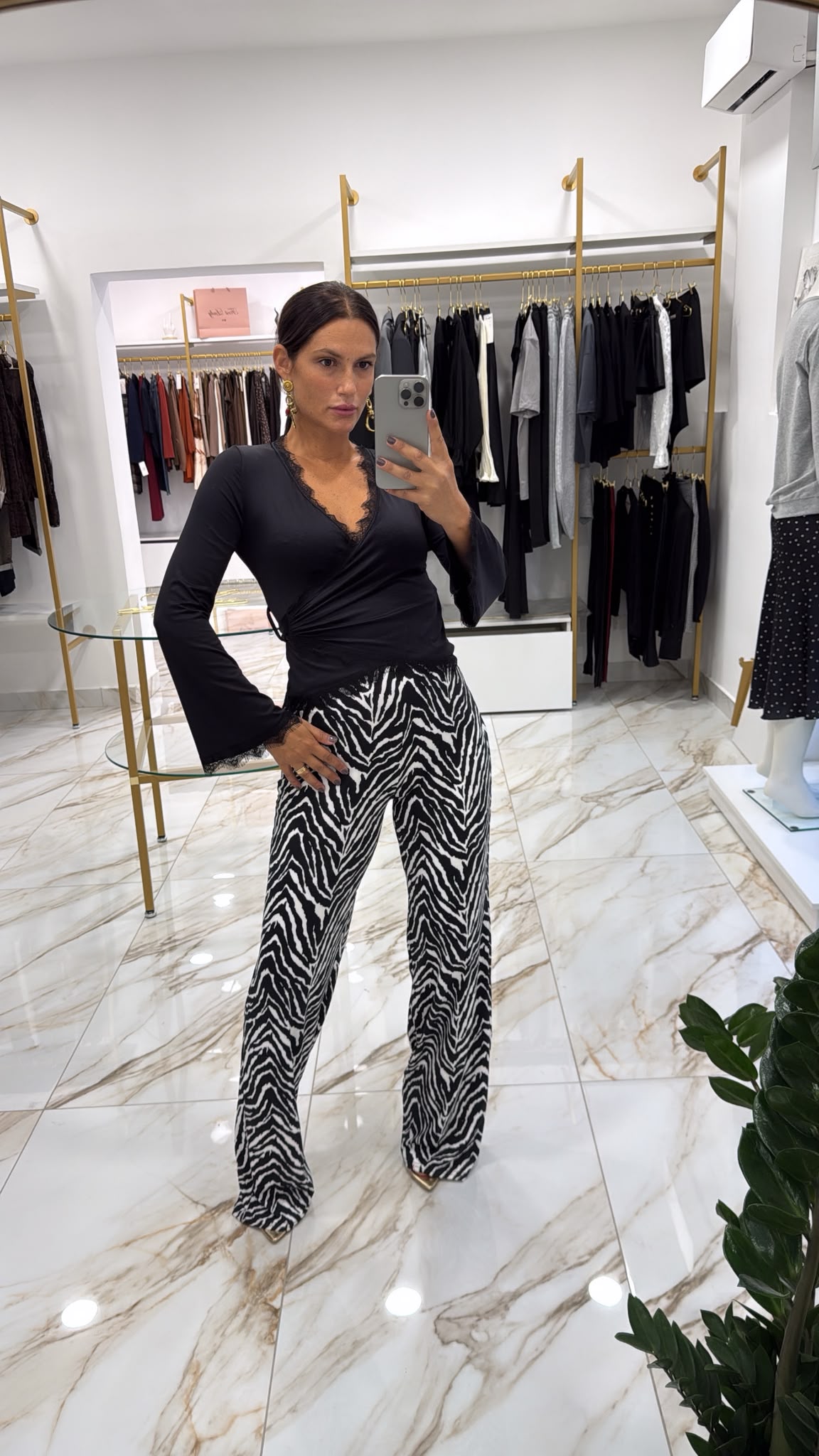 Pantaleggings zebrato