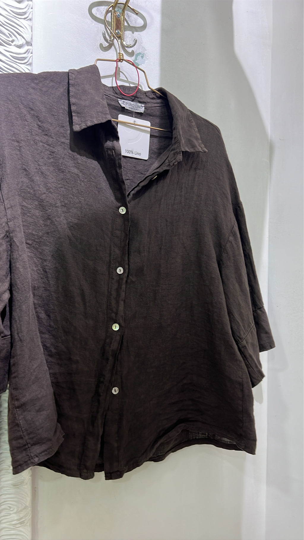 Camicia 100% lino vari colori