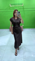 Abito Satin moka
