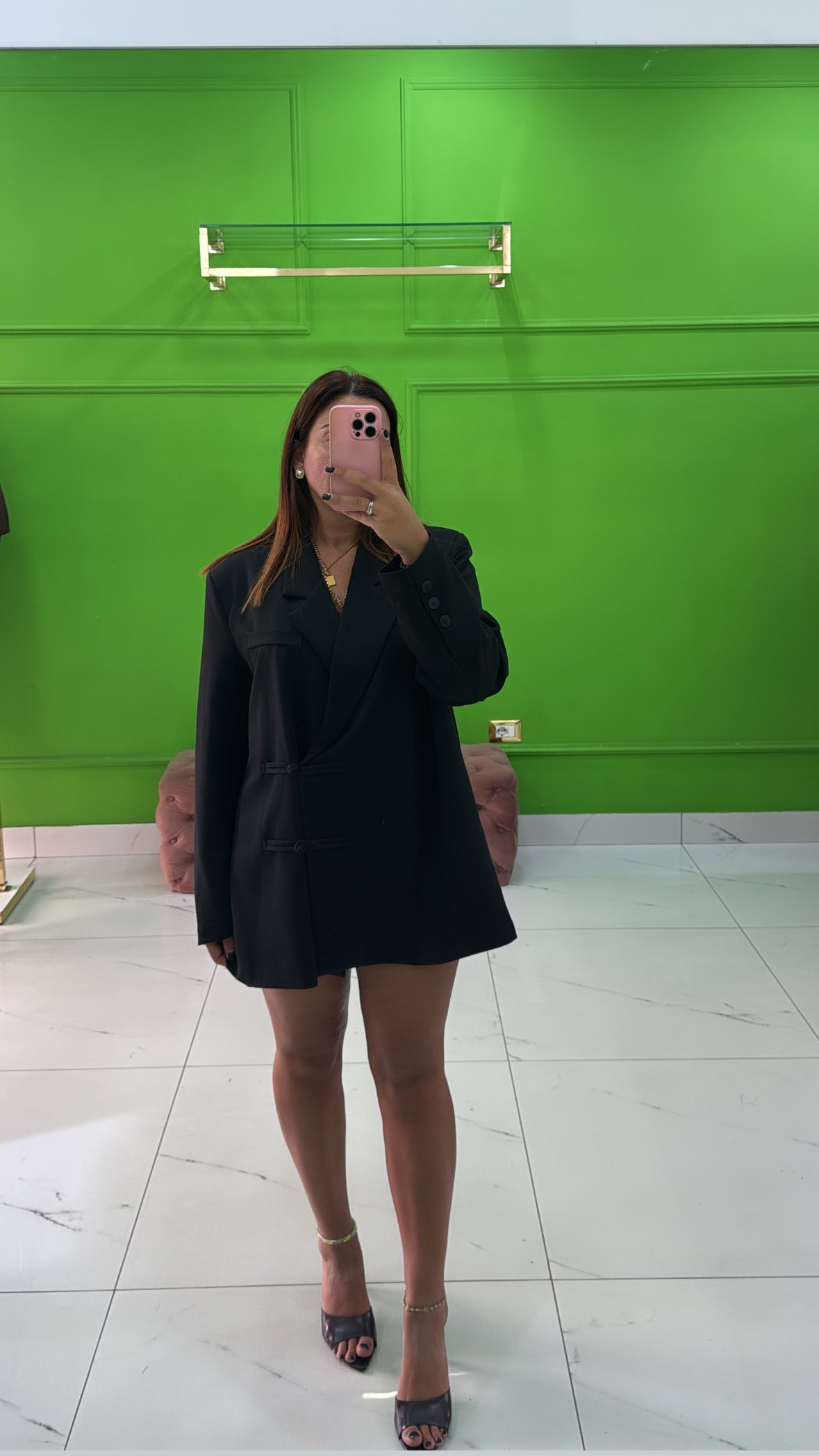 Blazer Perla nero