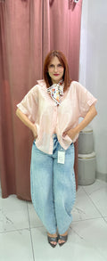 Camicia velata vari colori